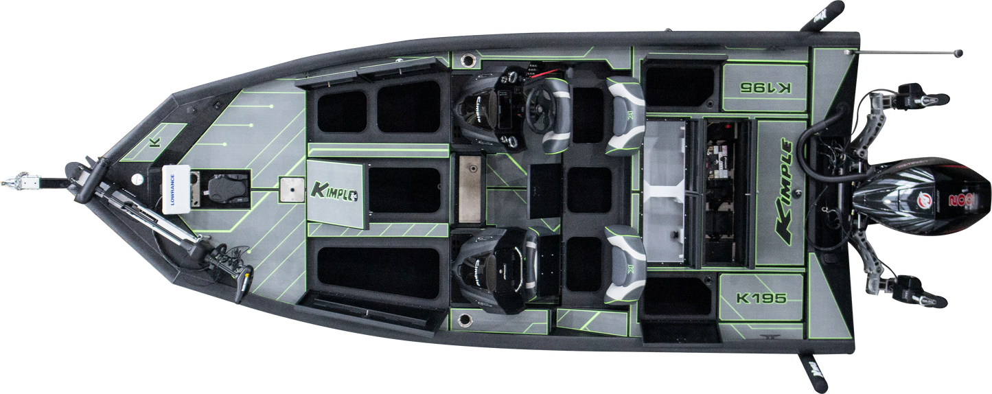 Kimple K 195 Bass Boat