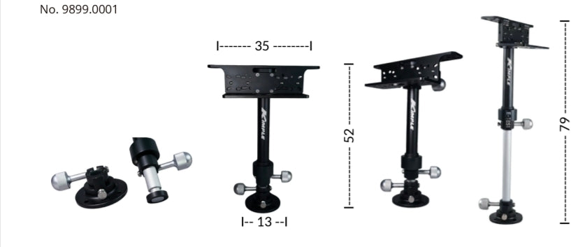 Kimple Fishfinder Quick Release Mount