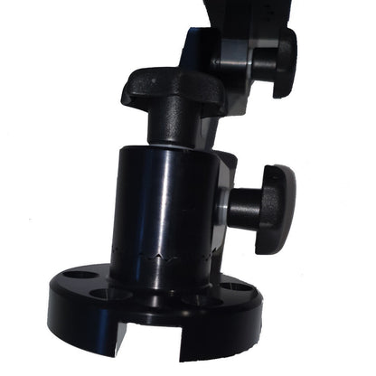 Echolothaterung für 1 oder 2 Geräte | Alucrest Echolot Geräte Halter