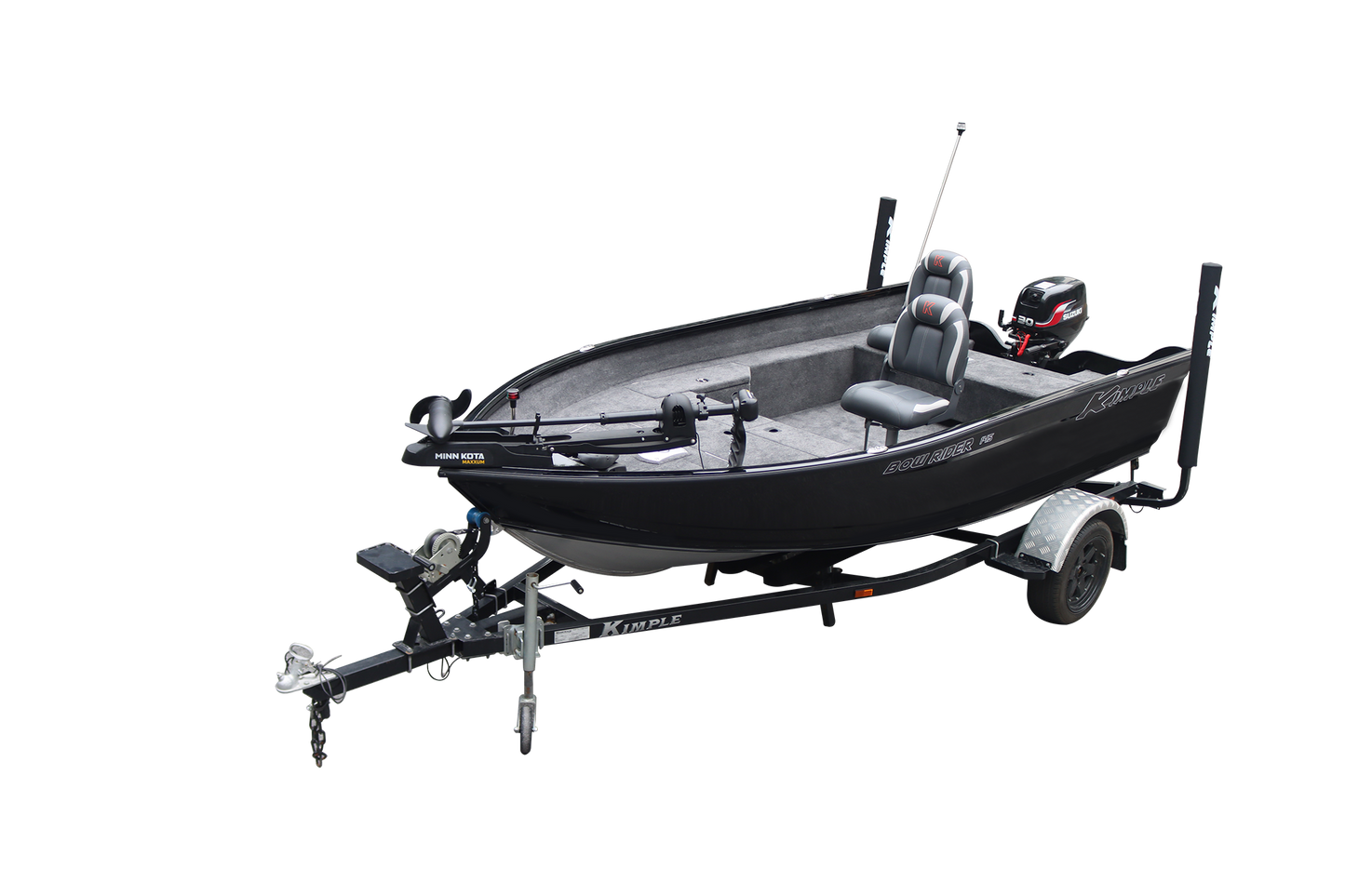 Kimple Bow Rider 145 Tiller Angelboot