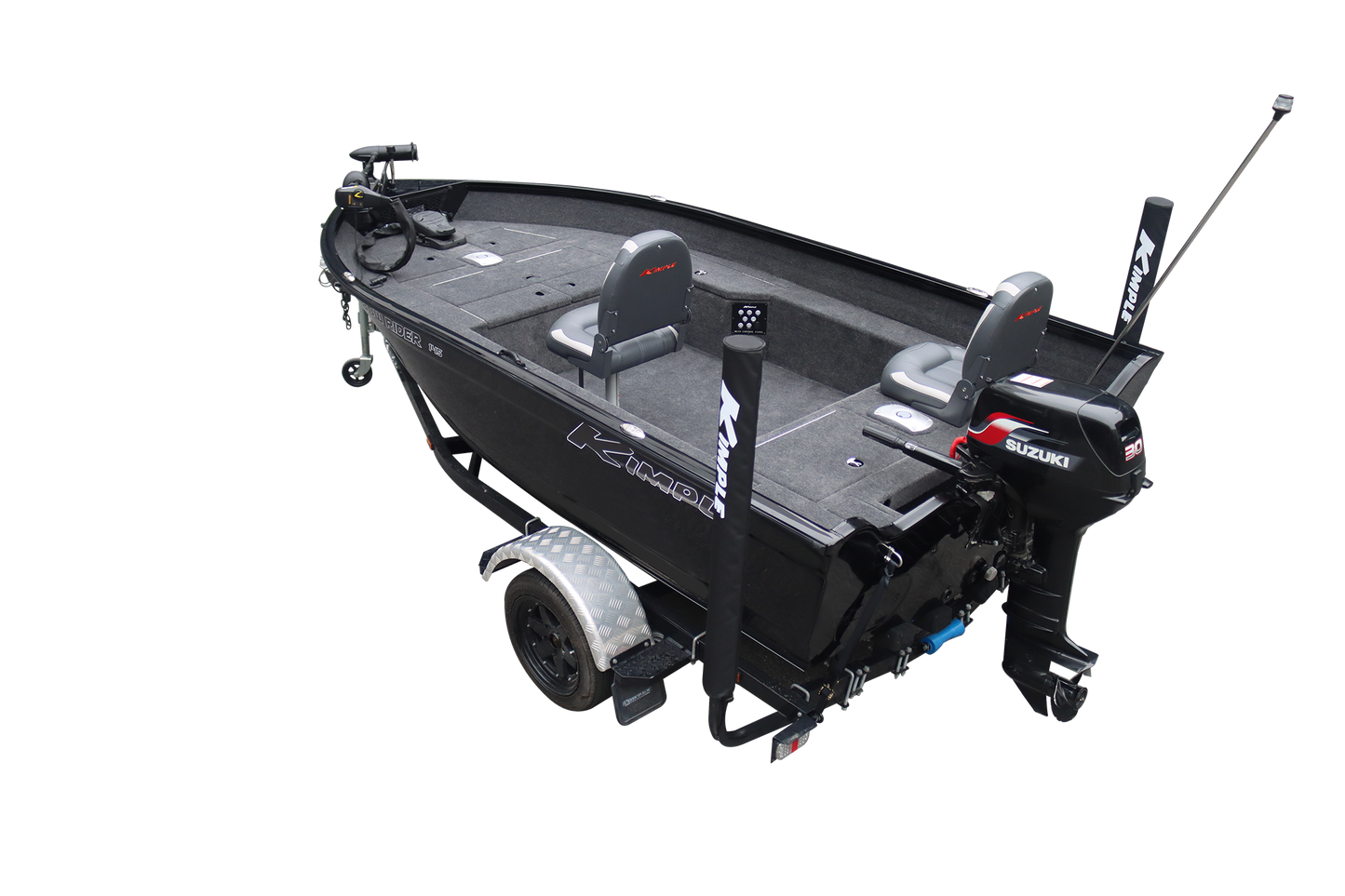 Kimple Bow Rider 145 Tiller Angelboot