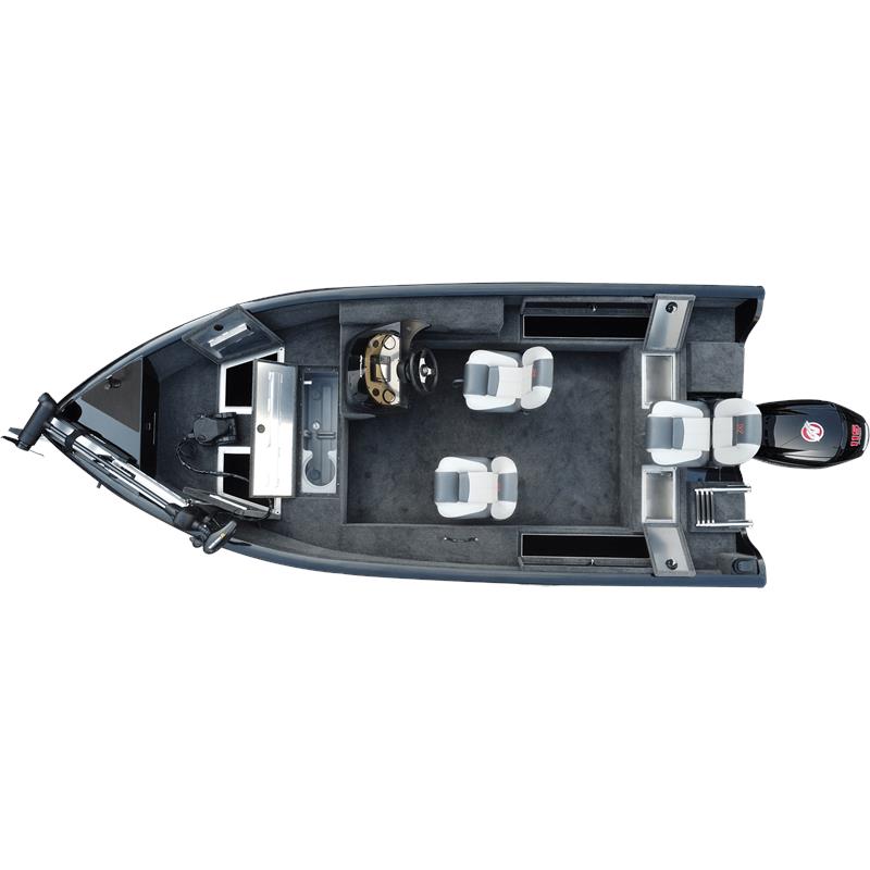 Kimple Bow Rider BR165-B Angelboot