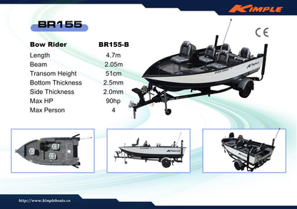 Kimple Bow Rider BR 155-B CS Einzelkonsole