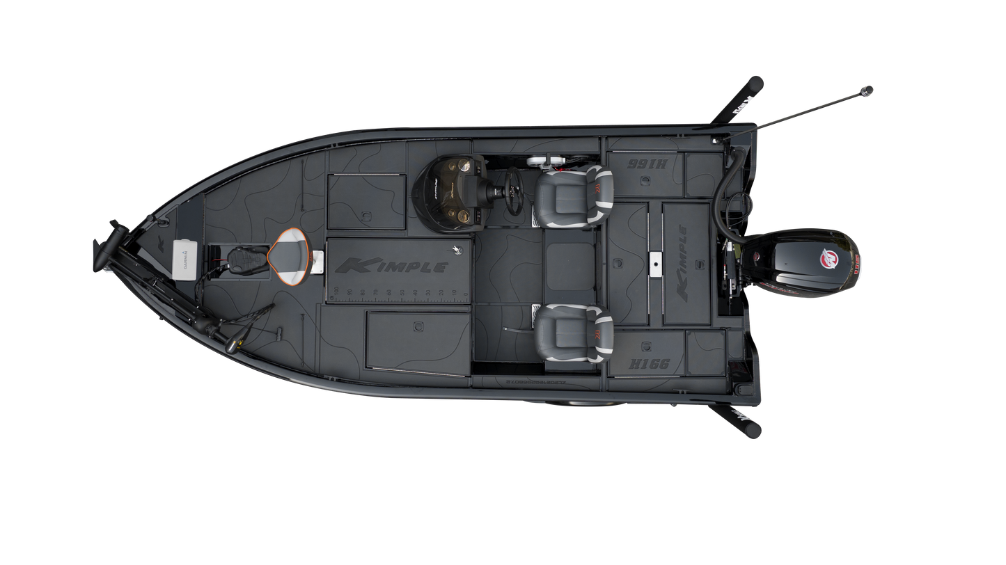 Kimple Hunter H166 Bassboat | V Boat Mix