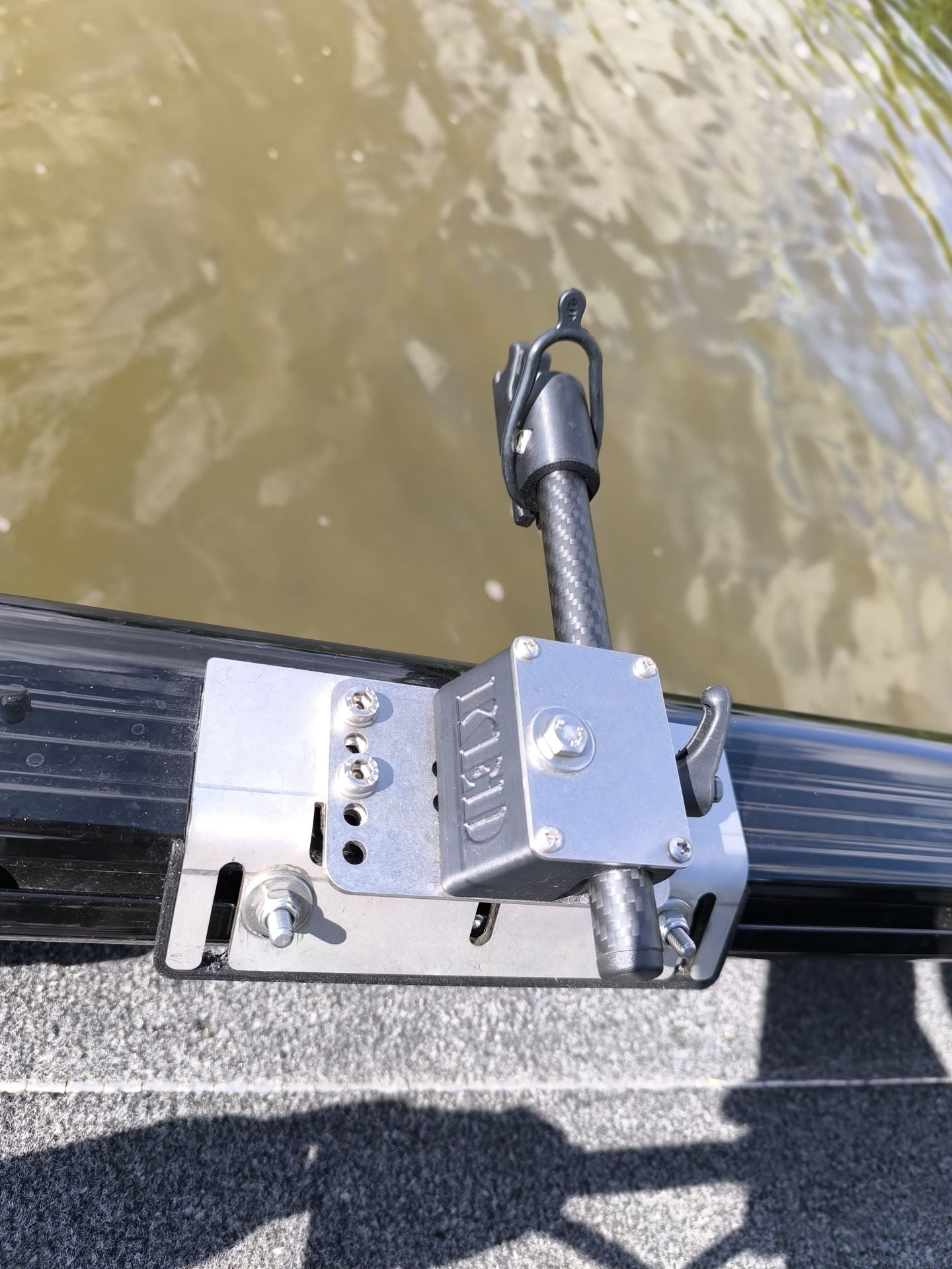 Geberstütze 2.0 zur stabilisierung der Geberstange während der Fahrt