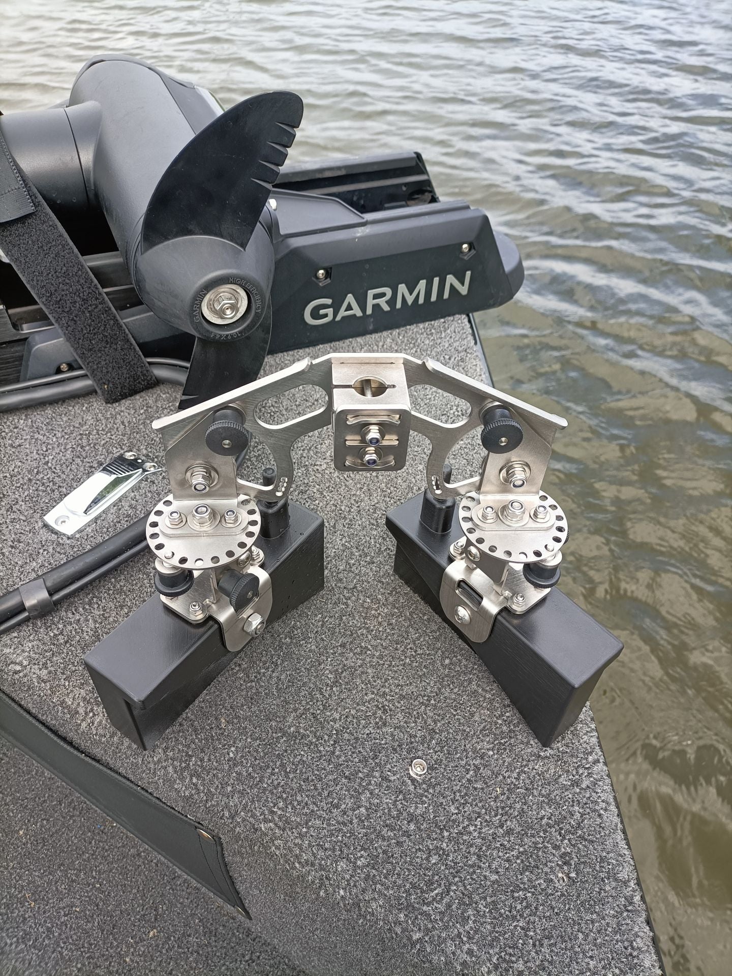 KED Fadenkreuz Geberkonsole V4A Garmin-Lowrance
