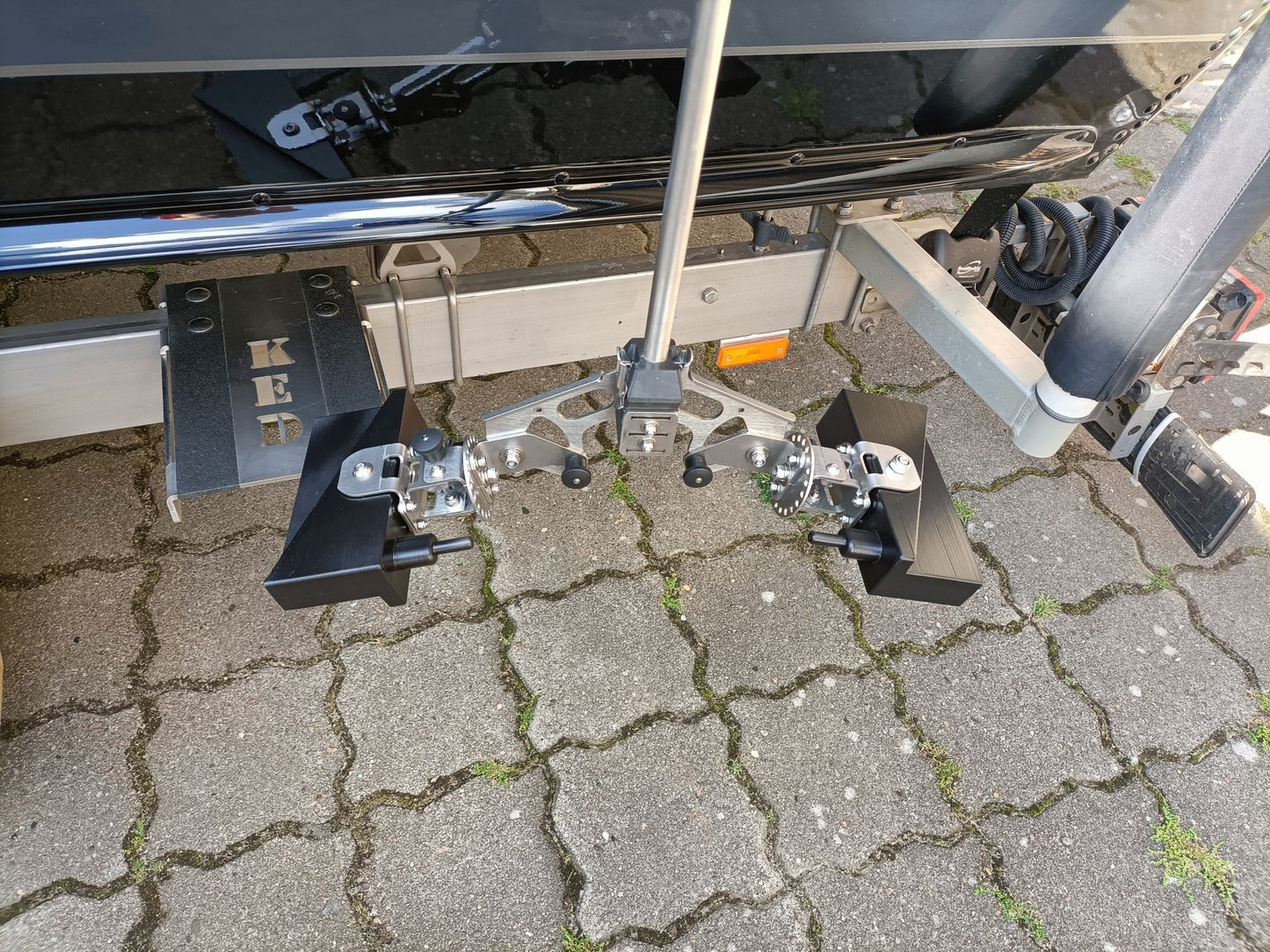 KED Fadenkreuz Geberkonsole V4A Garmin-Lowrance