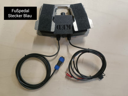 KED Elektrische Steurung Fußpedal SET Kedflex Stange Klemmvariante 7 und 14cm zum Pelagischenangeln