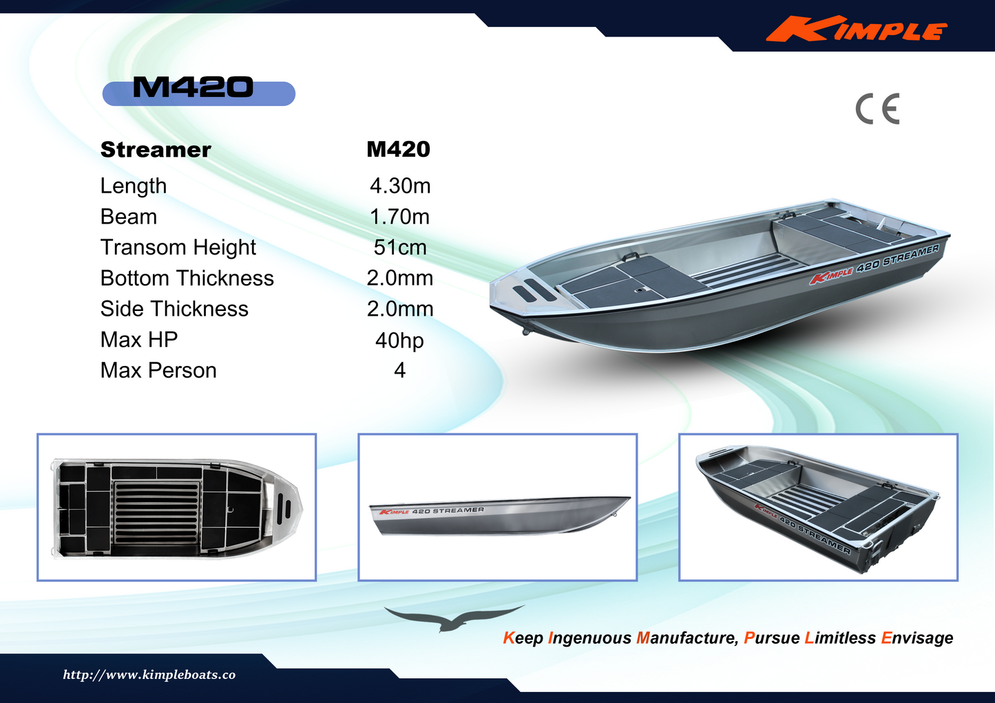 Kimple Streamer M 420