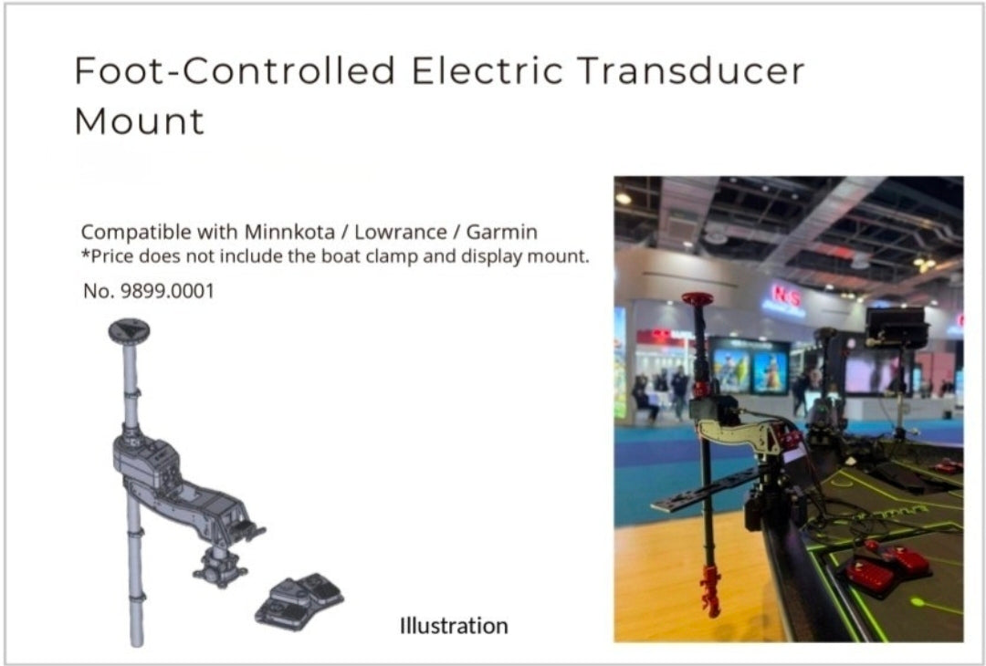 Kimple foot Controlled Electric Transducer Mount