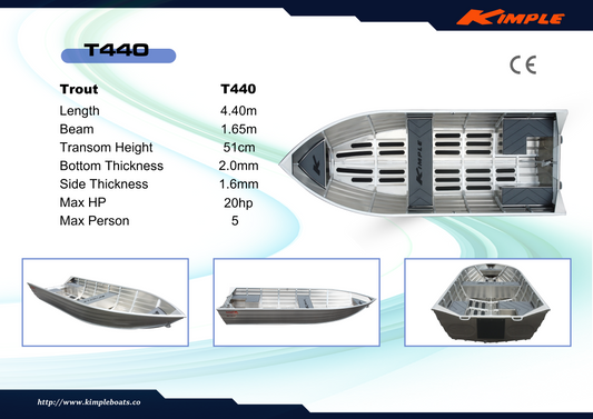 Kimple Trout T440 Geteilte Bank