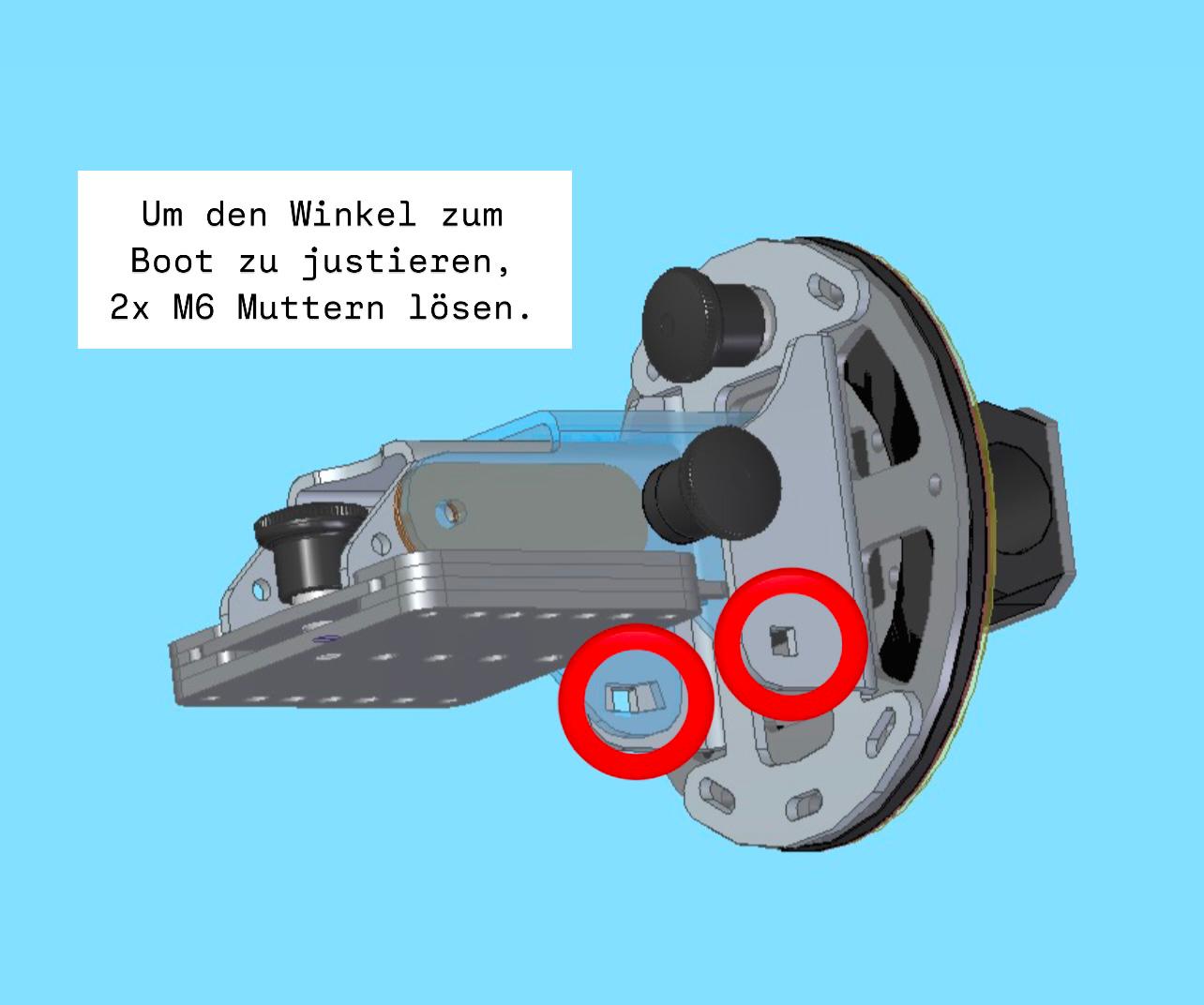 Geberstange KED Flex 2.0 SW zum einklappen (Pelagischenangeln)