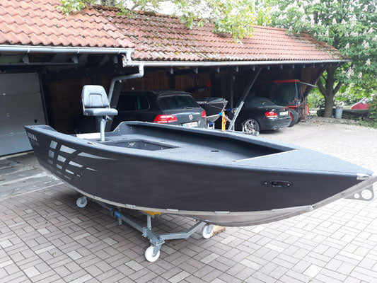 Brema 450 V Pro Bass Angelboot Tiller Angelboot