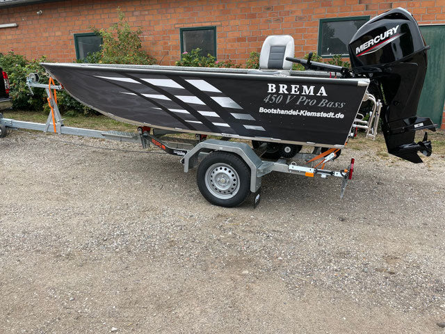 Brema 450 V Pro Bass Angelboot Tiller Angelboot