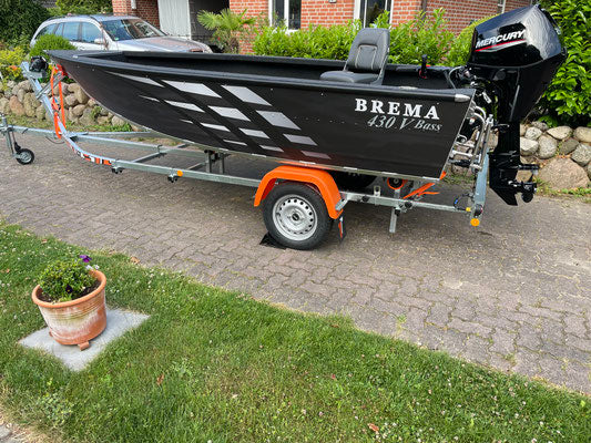 Brema 430 Fishing Pro Tiller Angelboot