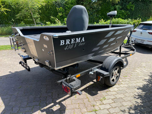 Brema 430 V Pro Bass Tiller Angelboot