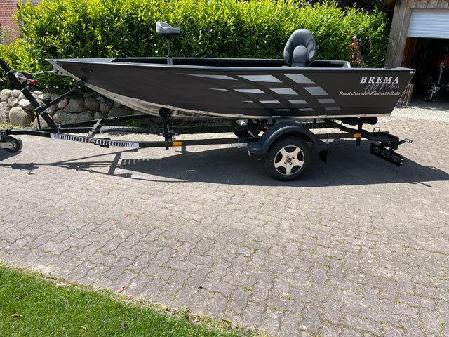 Brema 430 V Pro Bass Tiller Angelboot