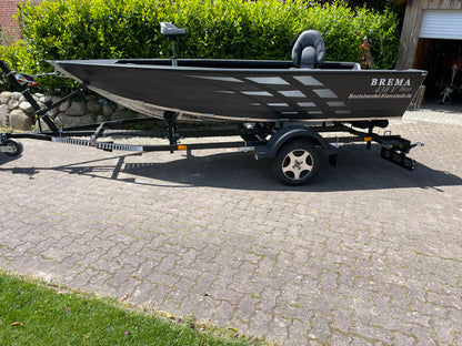 Brema 430 V Pro Bass Tiller Angelboot