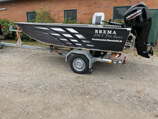 Brema 450 V Pro Bass Angelboot Tiller Angelboot