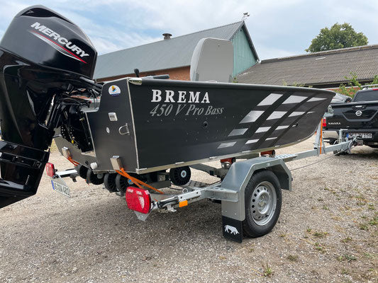 Brema 450 V Pro Bass Angelboot Tiller Angelboot