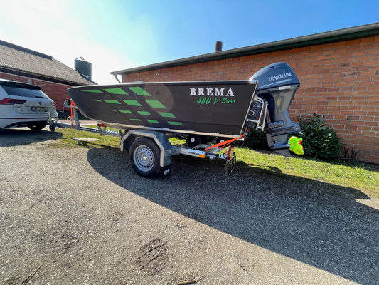 Brema 480 V Pro Bass Tiller Angelboot