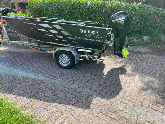 Brema 400 V Pro Bass Tiller Angelboot